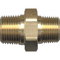 Hex Nipple, Brass, 3/4" x 1/2", NPT x NPT Rideout Tool & Machine Inc.