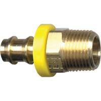 Raccord cannel&eacute; de boyau Grip-Tite, Laiton, 3/8" x 1/4" Rideout Tool & Machine Inc.