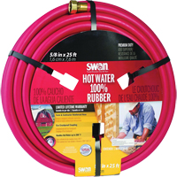 Tuyaux pour eau chaude, Caoutchouc, 5/8" dia. x 50' lo Rideout Tool & Machine Inc.