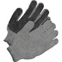Classic Grip Gloves, Poly/Cotton, Single Sided, Small NJC227 | Rideout Tool & Machine Inc.