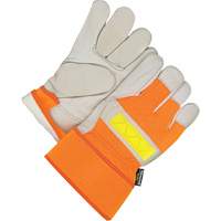 Gants d'ajusteur, Grand, Paume en Cuir fleur de vache, Doublure en Thinsulate Rideout Tool & Machine Inc.