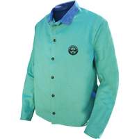 Veste de soudage Gander Brand Banox FR, Coton/Cuir, 2T-Grand, Vert Rideout Tool & Machine Inc.