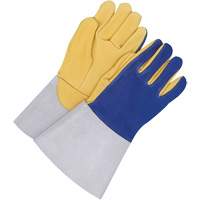 TIG Welder Gloves with 5.5" Cuff, Grain Deerskin, Size 10 Rideout Tool & Machine Inc.