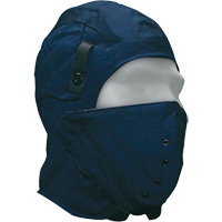 Classic Hardhat Liner with Face Mask, Fleece/Cotton Lining, One Size Rideout Tool & Machine Inc.
