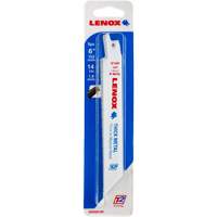 Lame de scie alternative &eacute;paisse pour le m&eacute;tal, Bim&eacute;tal, 14 Dents par pouce, 6" lo x 3/4" la Rideout Tool & Machine Inc.