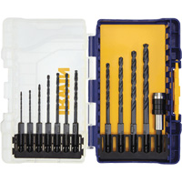 Jobber Length Drill Bit Set, 12 Pieces, High Speed Steel Rideout Tool & Machine Inc.