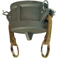 Couvercle anti-poussi&egrave;re &agrave; came et cannelure Global, Aluminium, Type DC, 2" Rideout Tool & Machine Inc.