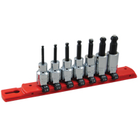 Jeu de douilles SAE &agrave; embout sph&eacute;rique, 7 mrcx Rideout Tool & Machine Inc.