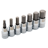 Standard Metric Socket Set, 7 Pcs Rideout Tool & Machine Inc.