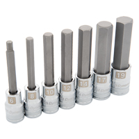 Long Metric Socket Set, 7 Pcs Rideout Tool & Machine Inc.