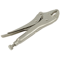 Locking Pliers, 5" Length, Curved Jaw NJH854 | Rideout Tool & Machine Inc.