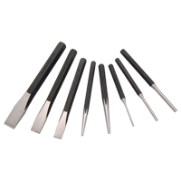 Punch and Chisel Set, 8 Pieces Rideout Tool & Machine Inc.