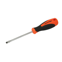 Slotted Screwdriver, 3/16" Tip, Round, 8" L, Cushion Grip Handle Rideout Tool & Machine Inc.