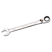 Reversible Combination Ratcheting Wrench, 12 Point, 8mm, Chrome Finish NJI096 | Rideout Tool & Machine Inc.