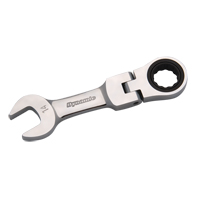 Metric Stubby Flex-Head Ratcheting Wrench Rideout Tool & Machine Inc.