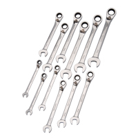 Reversible Wrench Set, Combination, 12 Pieces, Metric NJI103 | Rideout Tool & Machine Inc.