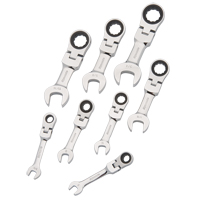 Stubby Wrench Set, Combination, 8 Pieces, Imperial NJI104 | Rideout Tool & Machine Inc.
