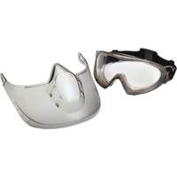 Lunettes de s&eacute;curit&eacute; Capstone Shield avec &eacute;cran facial amovible, Lentille Transparent, Antibu&eacute;e, Ventilation Directe/Ferm&eacute; Rideout Tool & Machine Inc.