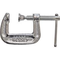 Light-Duty C-Clamp, 1" (25 mm) Capacity, 1" (25 mm) Throat Depth Rideout Tool & Machine Inc.