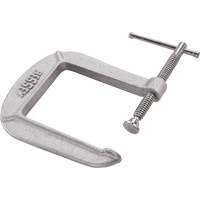 Light-Duty C-Clamp, 3" (76 mm) Capacity, 4-1/2" (114 mm) Throat Depth Rideout Tool & Machine Inc.