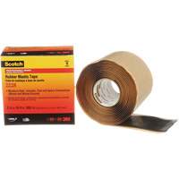 Scotch<sup>®</sup> Rubber Mastic Tape 2228, 50.8 mm (2") x 3 m (10'), Black NJU259 | Rideout Tool & Machine Inc.