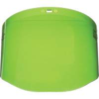 Faceshield Window, Polycarbonate, Green Tint Rideout Tool & Machine Inc.