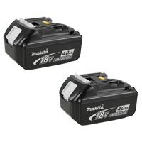 Bloc-piles, Lithium-ion, 18 V, 4 A Rideout Tool & Machine Inc.