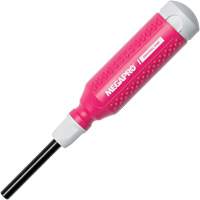 Original Pink 15-in-1 Multi-Bit Screwdriver, 8-37/50" L, Textured Handle Rideout Tool & Machine Inc.
