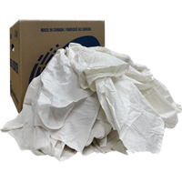 Wiper Rags Box, White, 10 lbs. Rideout Tool & Machine Inc.