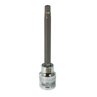 Long SAE Bit Socket, 7/32" x 3-5/8" L, 3/8" Drive Rideout Tool & Machine Inc.