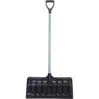 Snow Pusher, Polypropylene Blade, D-Grip Handle, 24-1/2" W Rideout Tool & Machine Inc.
