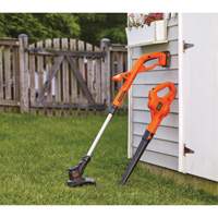 Max* String Trimmer/Edger & Hard Surface Sweeper Combo Kit, 10", Battery Powered, 20 V NO692 | Rideout Tool & Machine Inc.