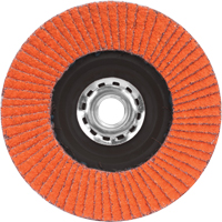 Flap Discs - Quick Trim SG Blaze R980P, 4-1/2" x 5/8"-11, Type 27, 40 Grit, Ceramic Rideout Tool & Machine Inc.
