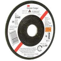 Green Corps Flexible Grinding Wheel, 4-1/2" x 1/8", 7/8" Arbor, Ceramic, Type 27 Rideout Tool & Machine Inc.