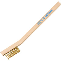Small Cleaning Scratch Brushes, Nylon, 3 x 7 Wire Rows, 7-3/4" Long Rideout Tool & Machine Inc.