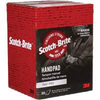 Scotch-Brite 7447 Hand Pads, Aluminum Oxide, 9" x 6", Very Fine Grit Rideout Tool & Machine Inc.