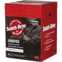 Scotch-Brite 7447 Hand Pads, Aluminum Oxide, 9" x 6", Very Fine Grit Rideout Tool & Machine Inc.