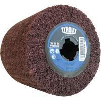 Pro-Line Surface Conditioning Drum, 4" Dia. x 4" W, 3/4" Arbor, Medium Grit, Aluminum Oxide Rideout Tool & Machine Inc.