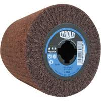 Pro-Line Surface Conditioning Drum, 4" Dia. x 4" W, 3/4" Arbor, Very Fine Grit, Aluminum Oxide Rideout Tool & Machine Inc.