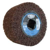 Pro-Line Surface Conditioning Drum, 4" Dia. x 2" W, 3/4" Arbor, Medium Grit, Aluminum Oxide Rideout Tool & Machine Inc.