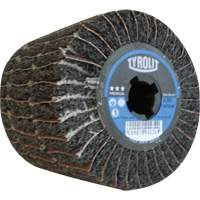 Pro-Line Surface Conditioning Drum, 4" Dia. x 4" W, 3/4" Arbor, 80 Grit, Aluminum Oxide Rideout Tool & Machine Inc.