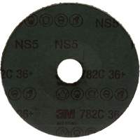 Disque en fibre 782C, Grain de c&eacute;ramique, 36+, 5" Dia x 7/8" Arbre Rideout Tool & Machine Inc.