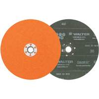 Disque de sablage Coolcut XX, 7" dia., Grain 36, C&eacute;ramique Rideout Tool & Machine Inc.