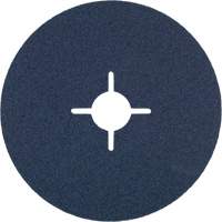 Disque de ponçage en fibre de r&eacute;sine, Zirconium, 36, 5" Dia x 7/8" Arbre Rideout Tool & Machine Inc.