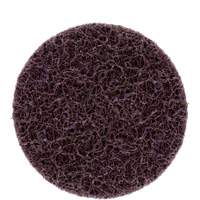 Disque de brossage et de finition Roloc Scotch-Brite, 3" dia., Grain Moyen, Carbure de silicium Rideout Tool & Machine Inc.