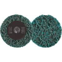 Disque extra coupe  Clean and Strip  XT Pro Roloc Scotch-Brite, 2" dia., Grain Extra grossier, Oxyde d'aluminium Rideout Tool & Machine Inc.