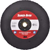 Disque  Clean and Strip  XT Pro Scotch-Brite, 7" dia., Grain Extra grossier, Carbure de silicium Rideout Tool & Machine Inc.