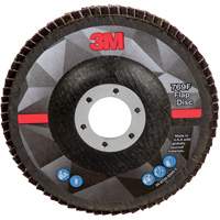 Disque &agrave; lamelles &agrave; changement rapide 769F, 5" x 7/8", Type 27, Grain 40+, C&eacute;ramique Rideout Tool & Machine Inc.