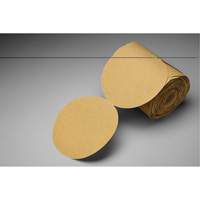 Disque abrasif dor&eacute; en rouleau de papier Stikit, 6" dia., Grain P150, Oxyde d'aluminium Rideout Tool & Machine Inc.