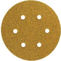 Gold Reserve A296 Paper Hook & Loop Vacuum Disc, 5" Dia., P220/Fine Grit, Aluminum Oxide, C-Weight Rideout Tool & Machine Inc.